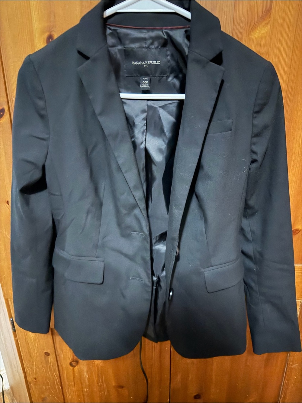 Banana Republic Women’s Black Suit Blazer